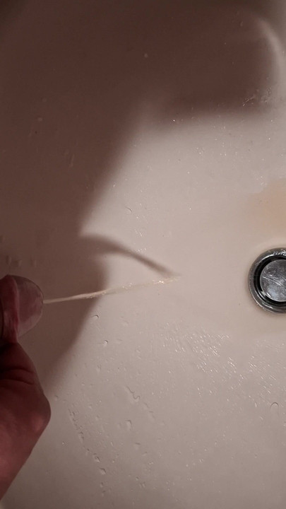 Pissing in the sink