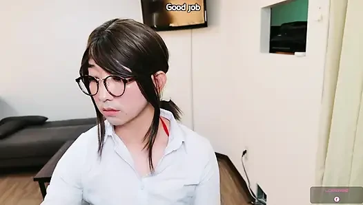 A Sexy Female Teacher Is Being Pranked by Viewers...are You Excited?