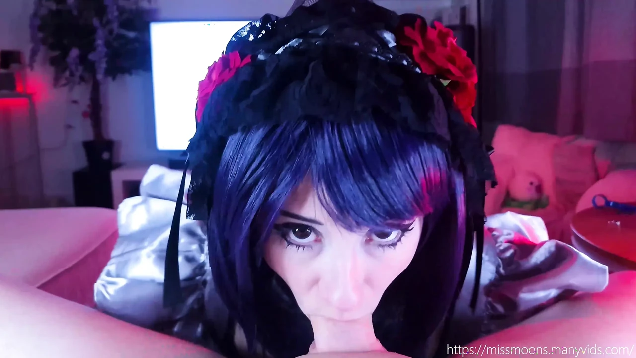 Marin Kitagawa cosplayed as Shizuku Kuroe gets creampied multiple times during roleplay