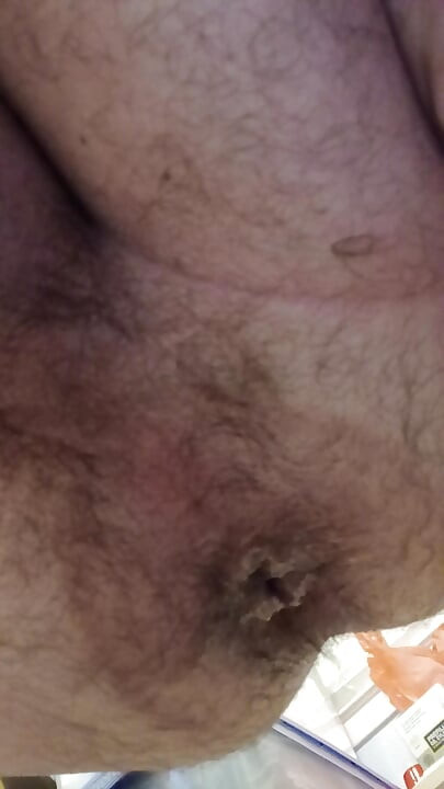 Pushing out cum and farts from loose butthole