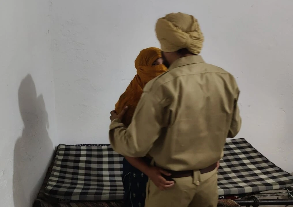 Khaki Uniform Roleplay &ndash; A Secret Night of Intense Chemistry