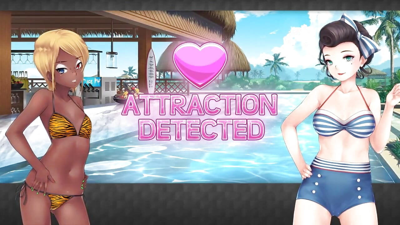 Huniepop 2 - double date - teil 11 lesbische hentai-kunst von loveskysan
