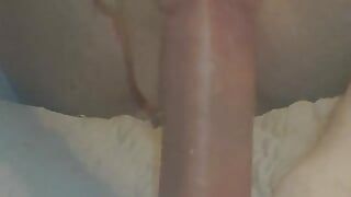 Nude Barefoot Worship Silicone Penis Stroking Session