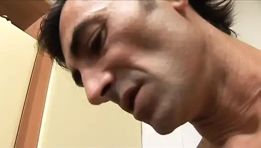 Hot italian milf rides a young cock and screams for pleasure