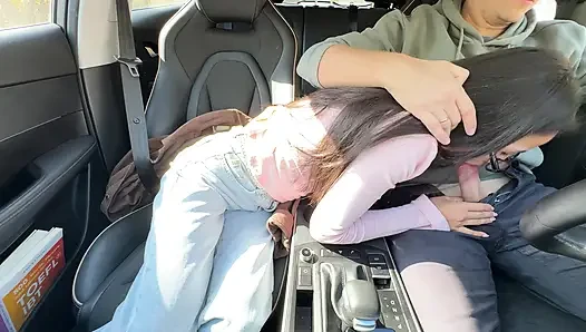 Picked up a Student and Filled Her Pussy with Sperm