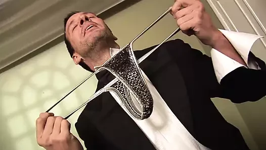 Ebony Goddess dark skinned experienced woman gets fucked in