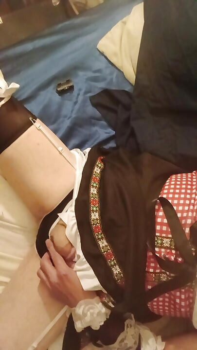 Panty boy CUMS to a HARD conclusion