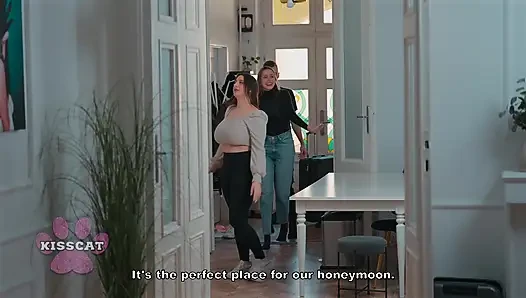 Honeymoon Stiefmuetter Luna Doll Erwischt Stiefsohn Fuer Cowgirl Ritt Dann Bekommt Kisscat Diskretes Creampie