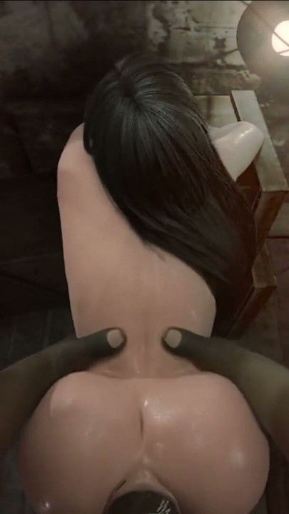 Sessho3D & X3D Hard anal sex tasty hot booty doggy style swallowing huge black cock in her tight anus delicious sweet intense | Clip 1