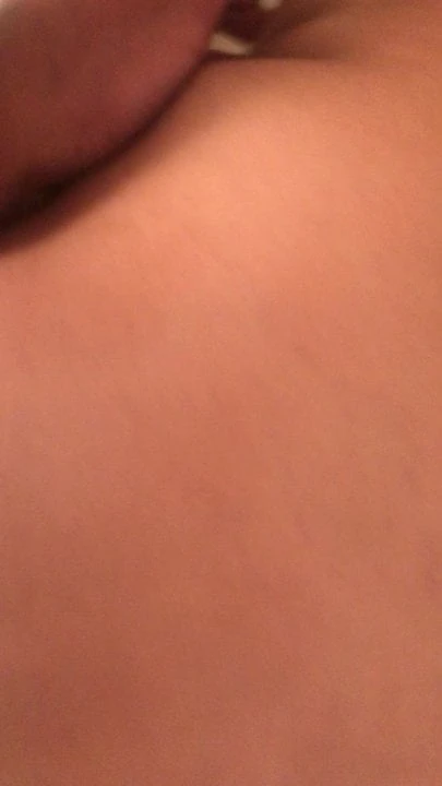 Wife bent over in shower