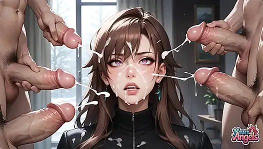 Snowy Squirting Orgasm Double Penetration & Wet Nectar