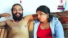 Indische tante heeft seks met vriend