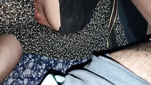 Real sex video made by Desi village Bhabhi is yearning to drink all the water with her brother-in-law's penis in her mouth