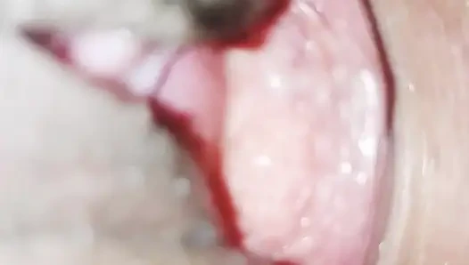 Memek dan kontol pink closeup