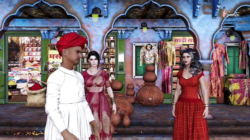 O indiancă bhabhi sexy a fost futută de clientul ei