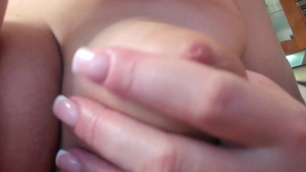 It’s squeezing her nipples so hard. This will be your favorite video.