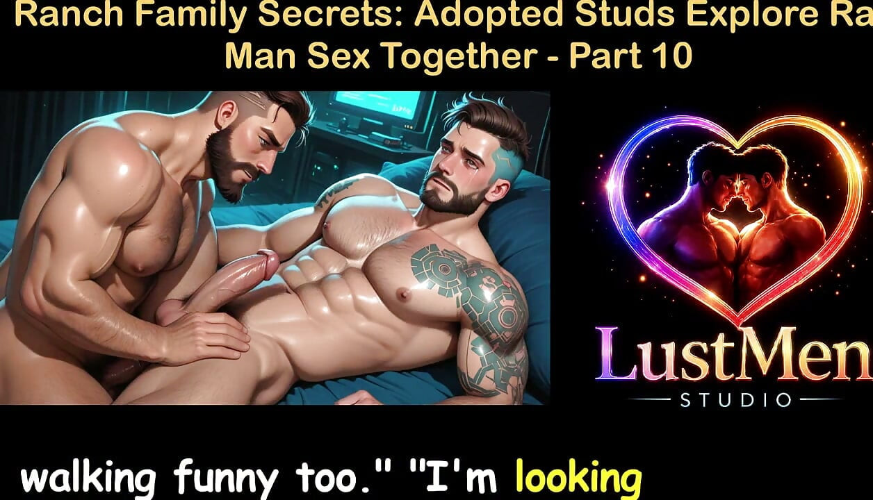 English Audio Gay Sex Story - Ranch Line Secrets Adopted Studs Explore Raw Man Sex Together - Part 10