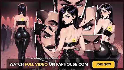 My New Girlfriend Taboo Hentai Game Ep. 41 BDSM Spanking with My Goth GF!