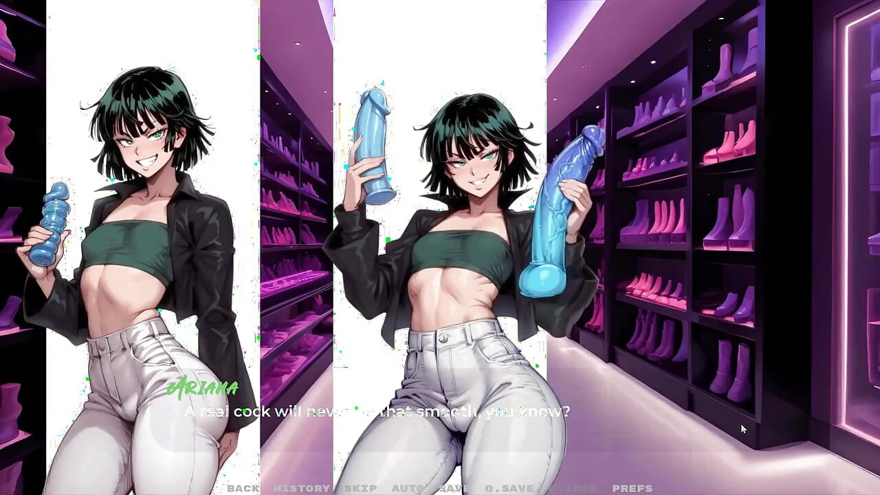 Yeni kız arkadaşım [ Tabu Hentai Oyunu ] Bölüm 37 Üvey kız kardeşim kız arkadaşımla birlikte ona seks oyuncakları alıyor!