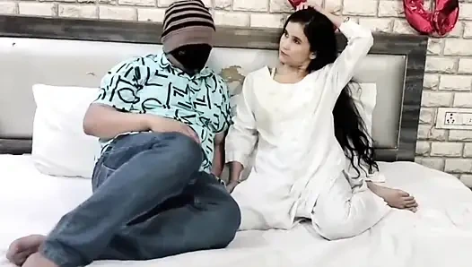 I took the school girl to the hotel and fucked her hard.