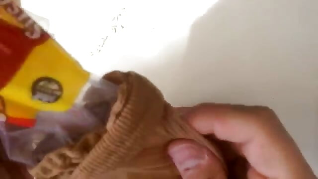 How he put my tits together at home !!