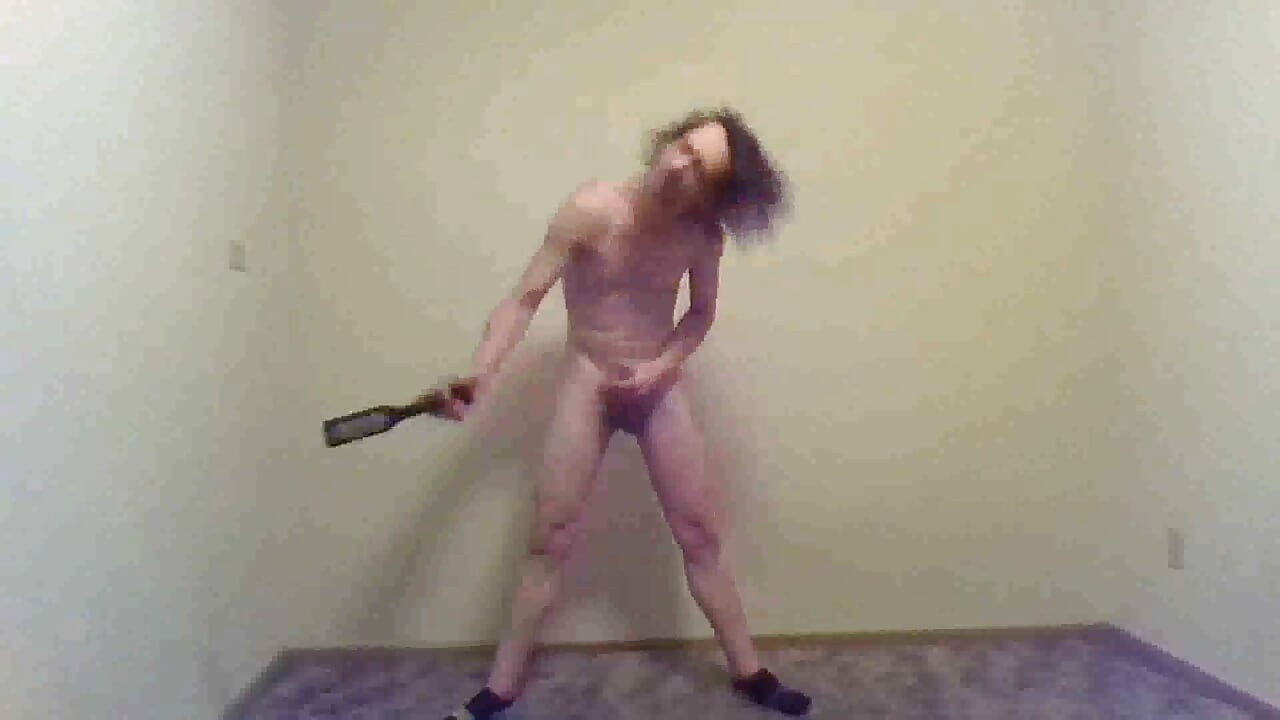 Transgirl 75+ Paddle Strikes to My Non-op Clit