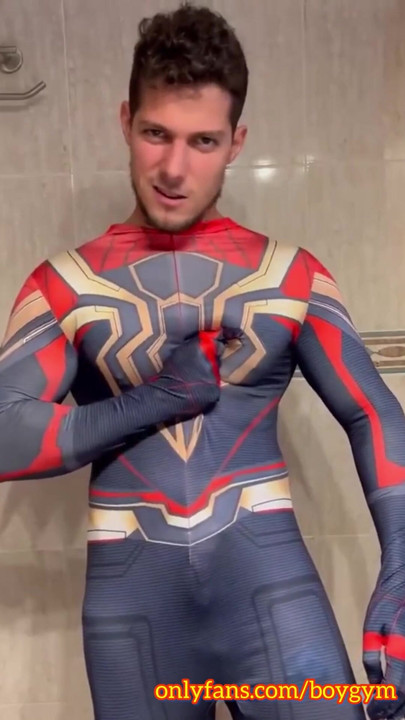 My Spiderman Cock Cums Transition