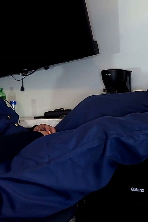 Freaky Latina Cop Wantz Black Thug Cum on Her Feet
