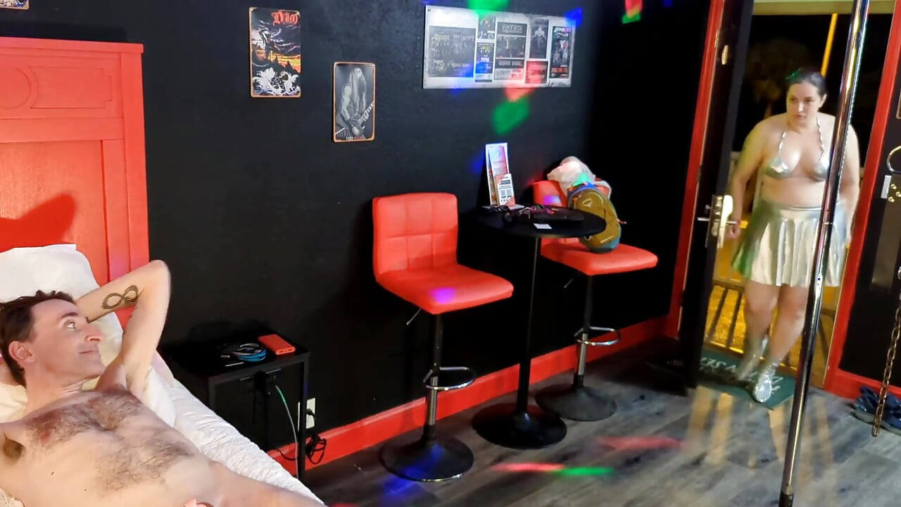 Hot Wife Locks up Cuckold and Shows Outfit!