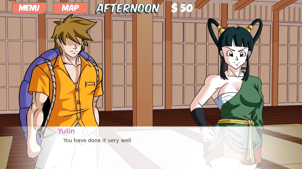 Dragon Girl X - Bola naga bahagian 12 - menjimatkan videl oleh Loveskysan