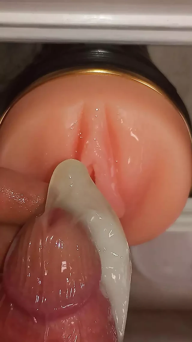 Condom Fucking My Pocket Pussy