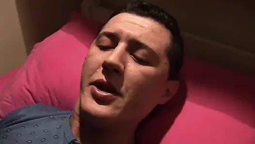 Huge tit stepmom handles her stepson's cock very well