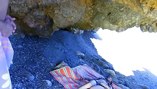 samia horny beach fuck in a lagoon