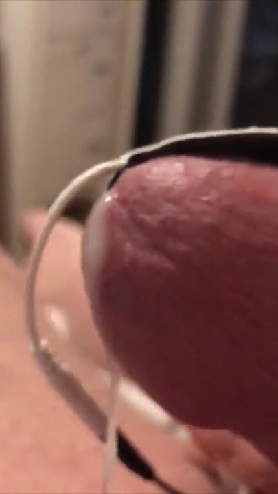 Captivating moment from "Estim BDSM Cumpilation Part 2 - Twitching cock and balls -  Hands free orgasms"