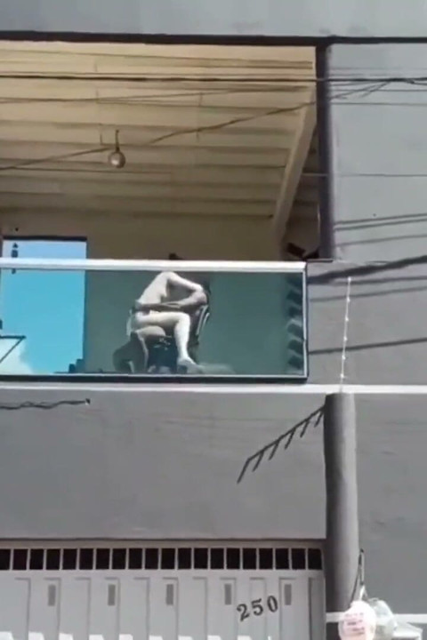 I Was So Horny I Had Sex On The Balcony With My Male