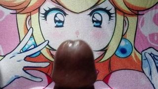 Princesa peach oppai mousepad cum homenaje