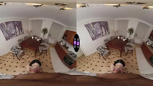 Острый минет для ее голодного мужчины на кухне - TmwVRnet