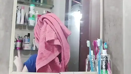 Routine und Haarpflege