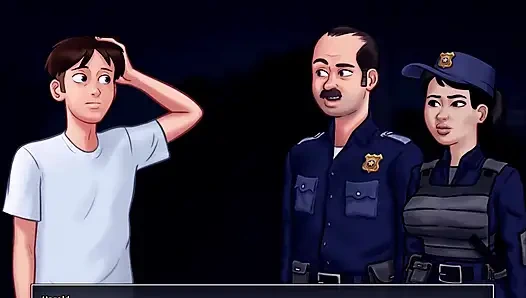 Summertime Saga - Johannes fucked Odette, Johannes fucked Maria, Eva had her baby