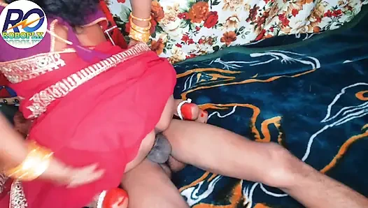 Sex with stepmother's younger sister, lifting the red saree and secretly going to the village for a wedding with the stepso