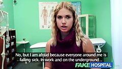 FakeHospital Cute blonde teen with soft young natural body