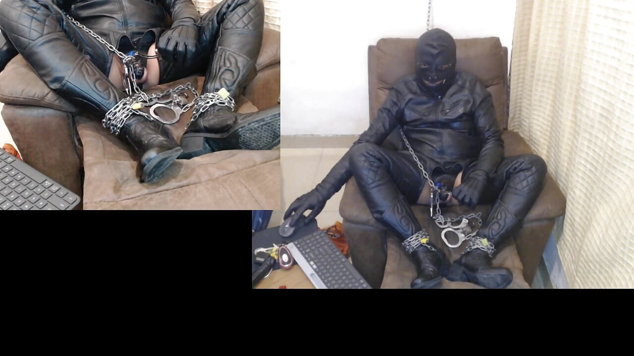 Selfbondage Leather Gay Live