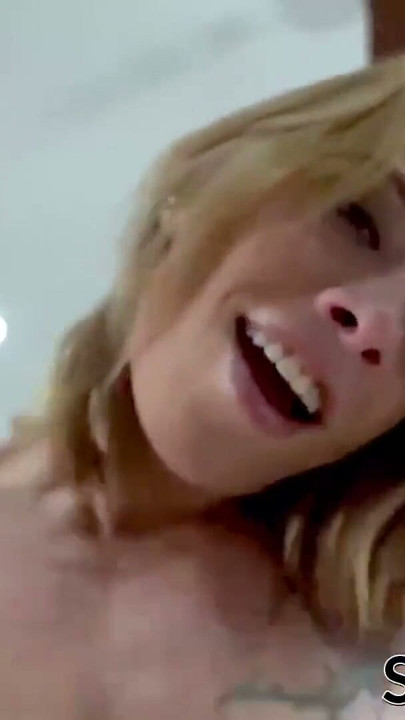 Cock devouring stepdaughter Lexi Brooke gets jizzed on POV | Clip 1