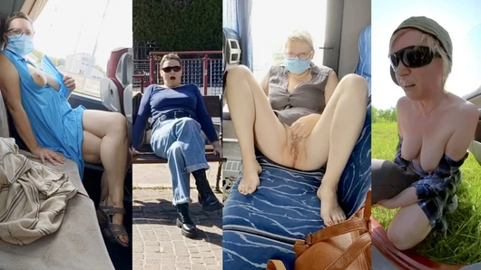 Compilation d’orgasmes avec des jambes croisées en public (partie 2)