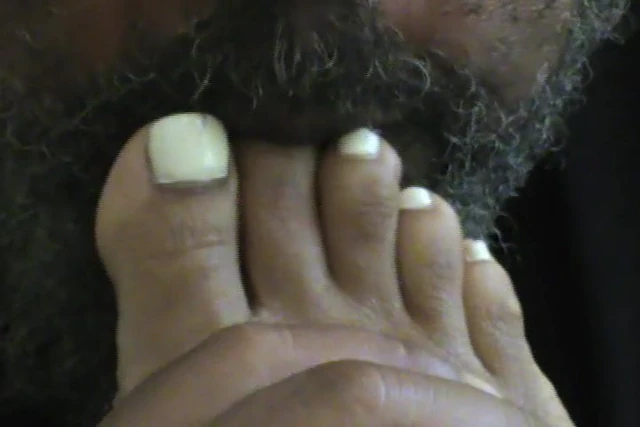 G.E.M. The artist toes sucked