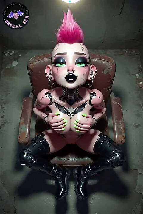 Rebel Cyborg XXX Files - AI-Generated Mini-Series Episode 1: Kira Hides for the Night