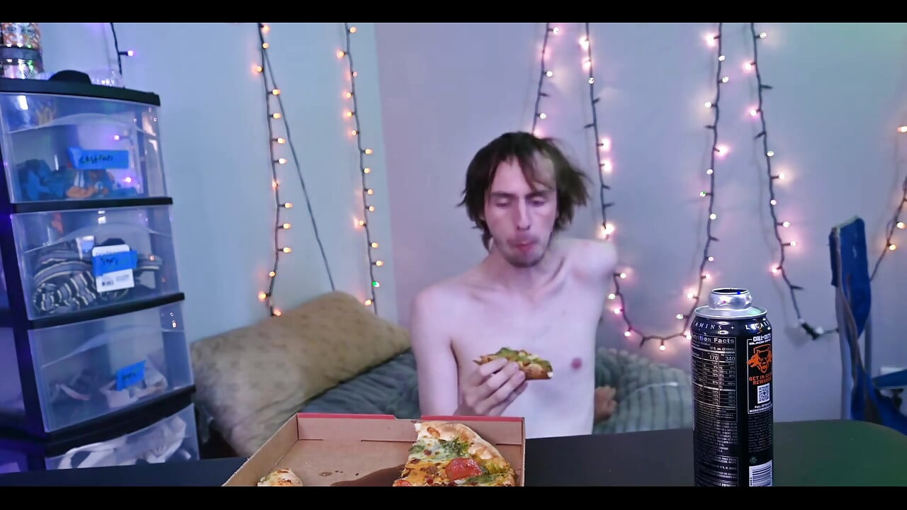 Just a small pizza.