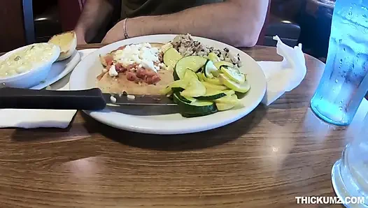 Thickumz - Alex Coal gets a load of cum on her ass