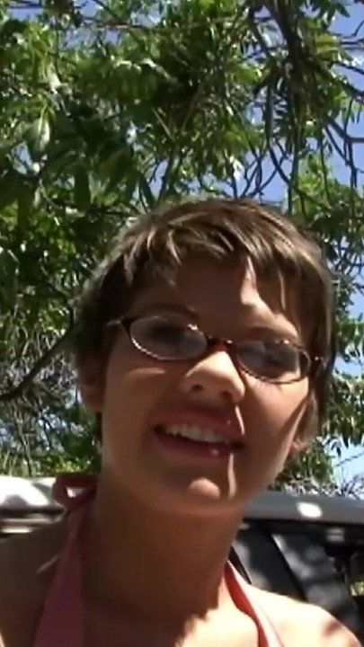 Epic moment from "Short Hair College Girl Haileey James Pickup and Fuck by White Monster Cock"