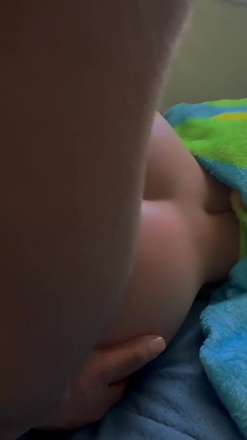 Thrilling moment from "My stepson has a perfect ass and he's still a virgin, I couldn't resist!"
